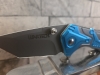 Wartech Blue Tanto Folding Knife - Tactical Pocket Utility Folder - BNIB