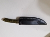 Premium Fixed-Blade Knife with Leather Sheath