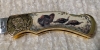 Franklin Mint Wild Turkey Folding Knife