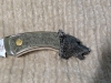 Franklin Mint Howling Timber Wolf Folding Knife 