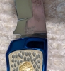 Franklin Mint Timber Wolf Folding Knife 