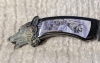 Franklin Mint Timber Wolf Folding Knife 