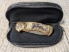 Franklin Mint Black Bear Folding Knife 