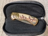 Franklin Mint Caribou Folding Knife 