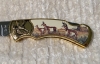 Franklin Mint Caribou Folding Knife 