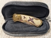 Franklin Mint Wild Bird Pheasant Folding Knife 