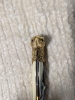 Franklin Mint Tiger Eye Eagle Folding Knife 