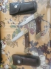 Schrade LB7 \"Bearpaw\" Knives with Consecutive Serial Numbers and Factory Cases