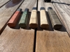 Bundle of Maple wood resin handles S, M and L