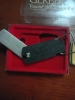 Pair Vintage Gerber Touche Belt Buckle Knives 