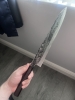 Yamada Twisted wrought iron sujihiki