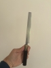 Takobiki Carbon with ebony white horn handle
