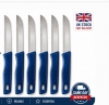6 Pack multifunctional Slicing chopping knives also ideal for Steak.