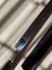 Yoshikazu Ikeda Mt. Fuji Sakimaru Yanagiba White 2 Honyaki 450mm w/ Custom Ebony Handle & Saya