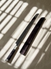 Yoshikazu Ikeda Mt. Fuji Sakimaru Yanagiba White 2 Honyaki 450mm w/ Custom Ebony Handle & Saya