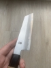 Kikuzuki Kasumi Kiritsuke Santoku Shirogami #2 180mm