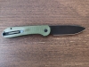 Civivi Elementum Button lock 1 Black, Olive Micarta (lightly used)