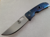 Tom Mayo Knives Custom Full Timascus Medium Covert TNT, One-Off Prototype