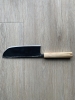 Suzuki Uchi Hamono Shirogami 2 Single Bevel Black Nakiri 165mm
