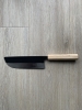 Suzuki Uchi Hamono Shirogami 2 Single Bevel Black Nakiri 165mm