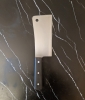 Vintage Wüsthof 6\" Cleaver + Plastic Sheath