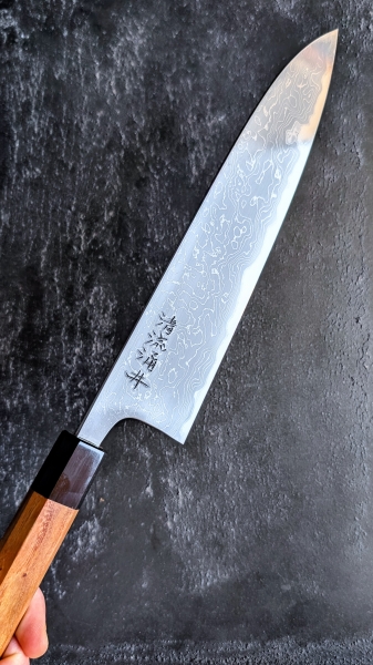 Wakui Seryu B2 Damascus 245 gyuto