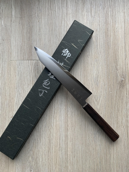 Hatsukokoro Aogami 2 Kiritsuke Gyuto 210mm Kaijin line
