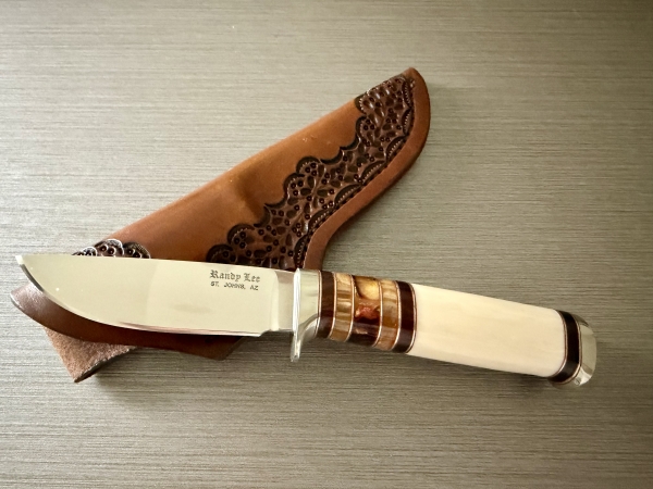 Randy Lee faux ivory hunter