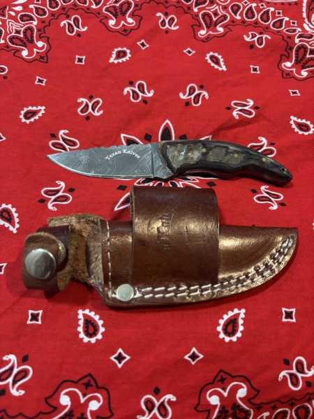 Texan Knives Ram Horn handle