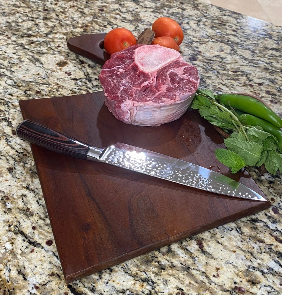 Kitchen Chef Knife with Premium Pakkwood Handle, Christmas Gift for him, Birthday