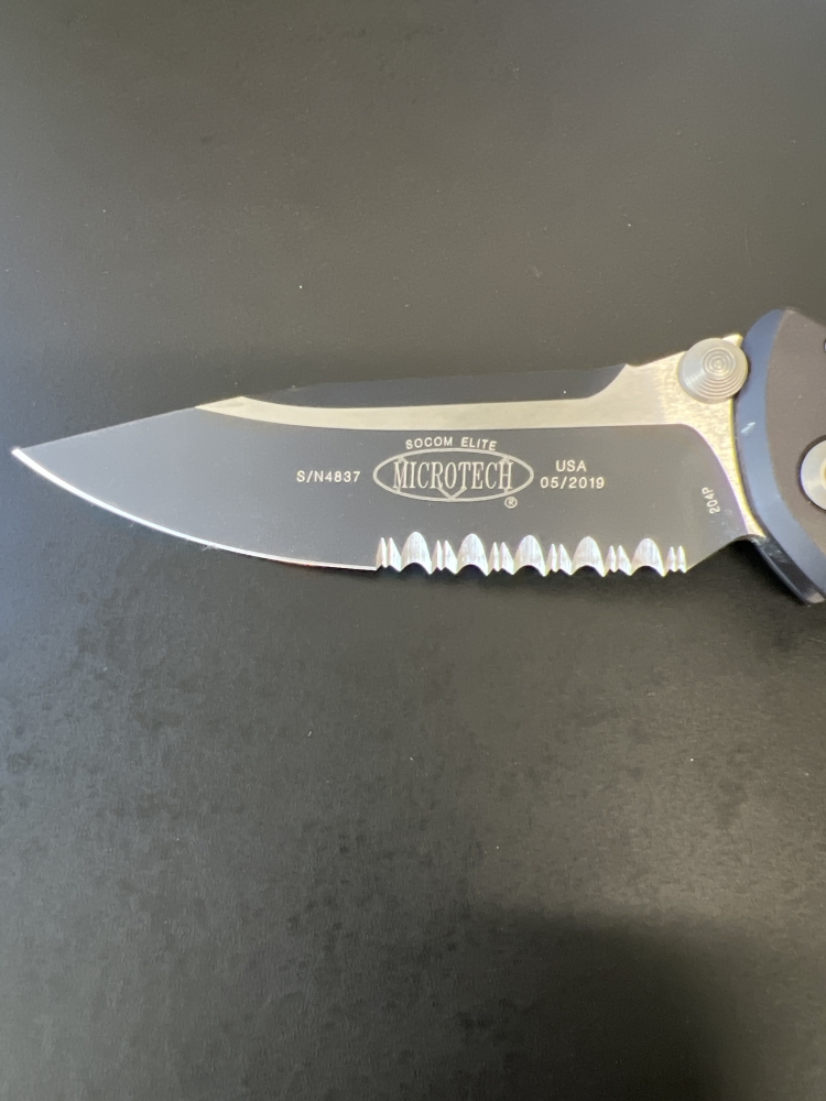 Microtech Socom Elite S/E Partial Serrated 160-2