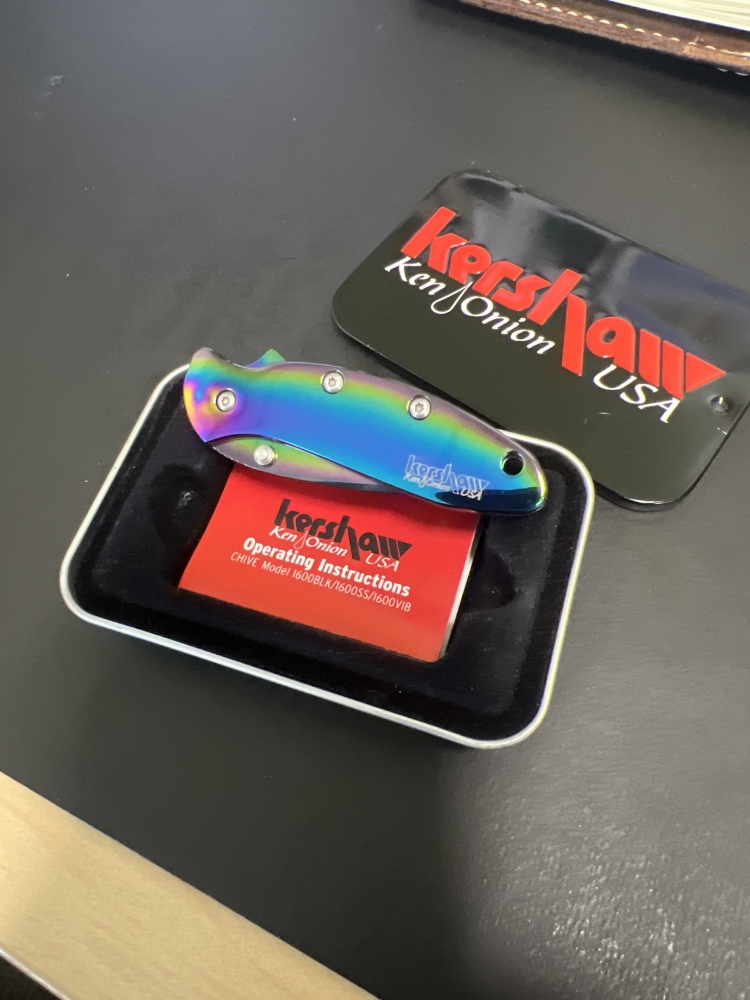 Kershaw Ken Onion Rainbow Chive 