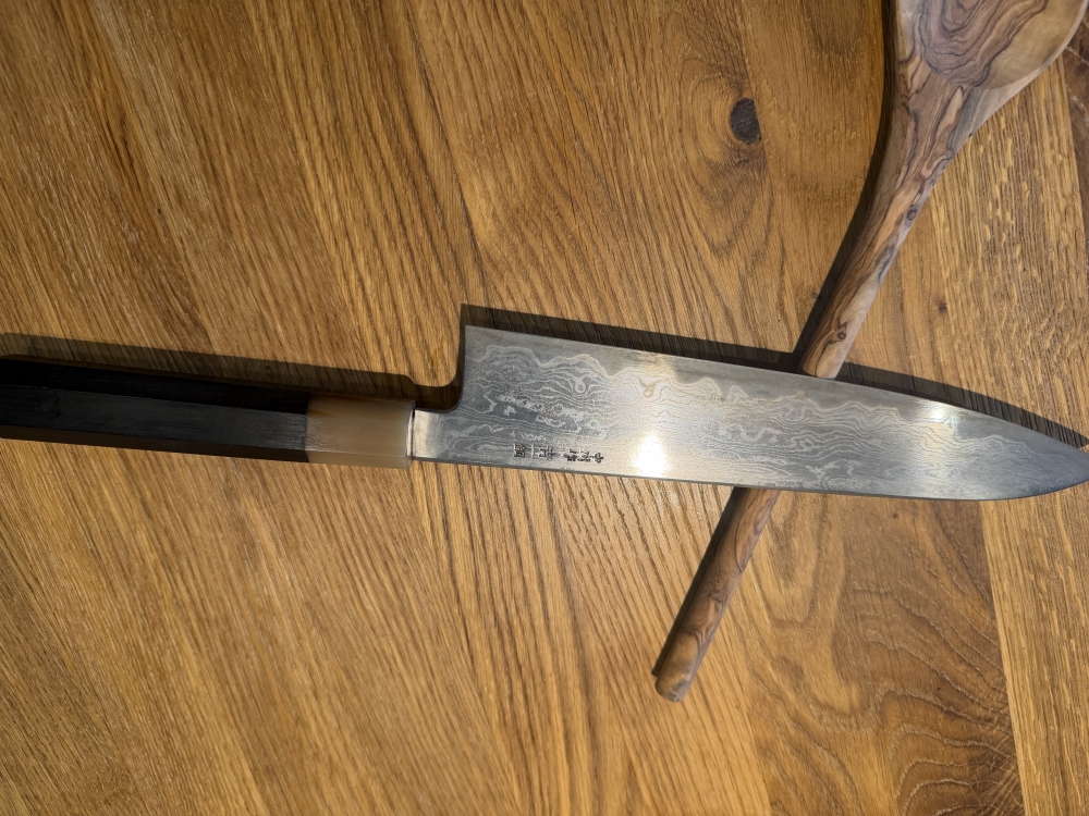 Nakagawa Satoshi x Myojin Aogami #1 Gyuto 24 cm
