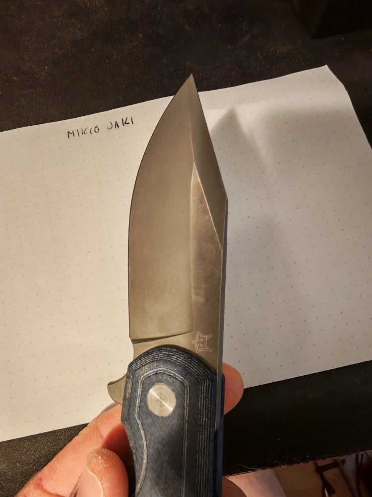 Fox Eastwood Tiger Micarta S90V