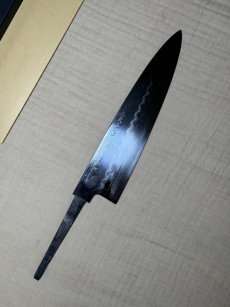 Yozhikazu Ikeda Mizu Honyaki White 1 Gyuto Tall/Workhorse 240mm