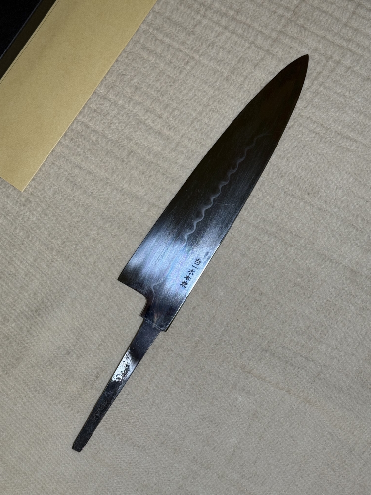 Yozhikazu Ikeda Mizu Honyaki White 1 Gyuto Tall/Workhorse 240mm