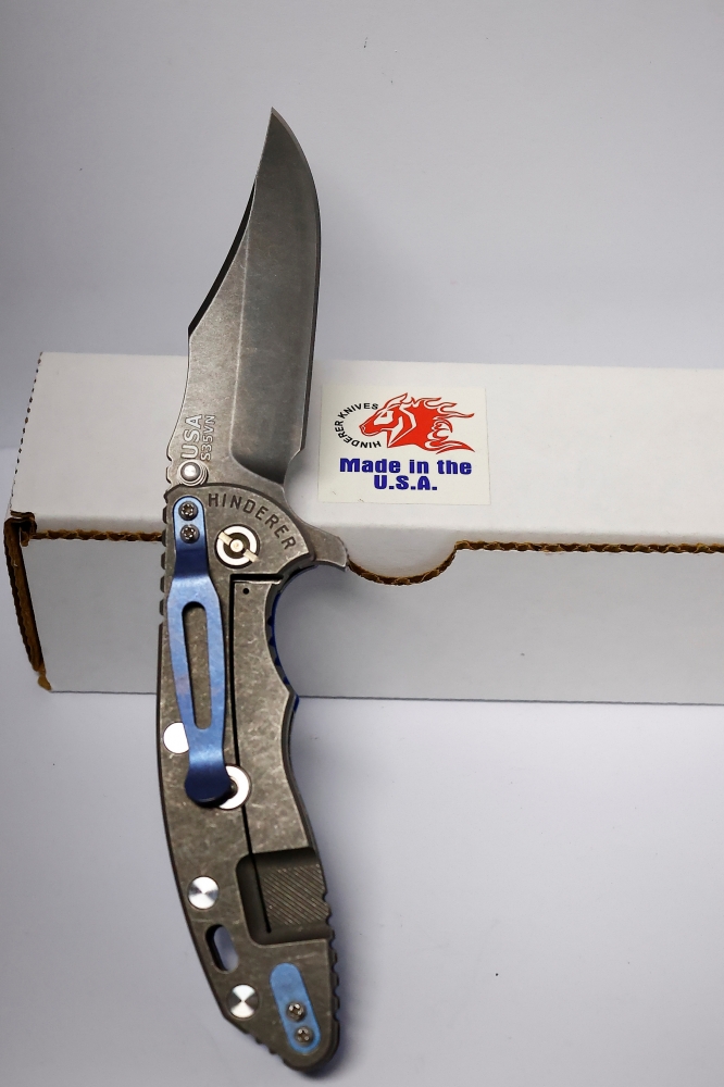 Hinderer XM-18, 3.5\" Bowie Blade
