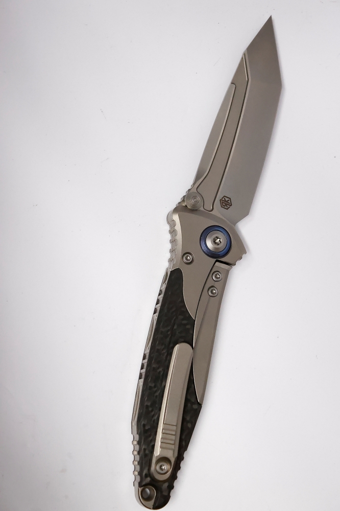 Microtech Socom Bravo T/E with Carbon Fiber Scales