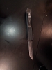 AI Mode All Exact matches Visual matches About this image Search tools AI Overview    +1 This appears to be a Microtech Ultratech Signature Series \"Frag\" pattern automatic knife, manufactured in July 2020. It features a black frag-pattern handle and is sp