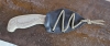 EDC hand forged fix blade 