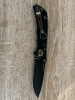 Spartan Blades Harsey Folder Black/Gold Plague Doctor Magnacut