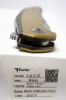 Reate J.A.C.K. folder with Integral flamed titanium handle