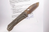 Medford 187DPT with drop point tanto blade of D2 steel