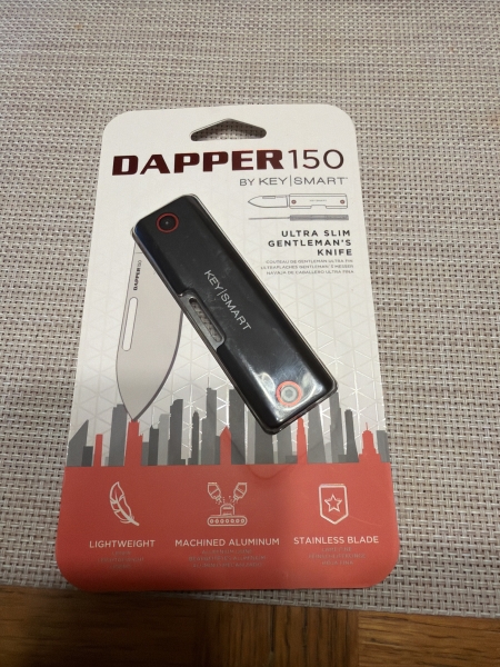 KeySmart Dapper 150 Ultra Slim Gentleman’s Knife – New in Package
