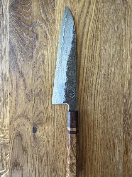 Lucid wrought iron sheffcut core gyuto