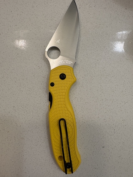For Sale: Spyderco Para 3 Salt FRN – MagnaCut – Brand New in Box