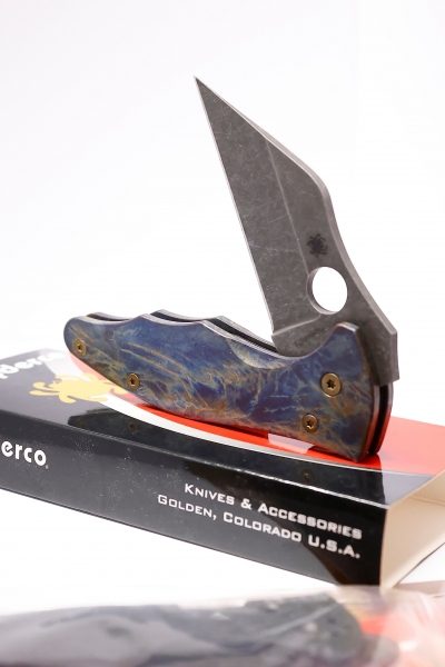 Spyderco Yojimbo 2 customized by Knives Plus with CPM-S30V steel