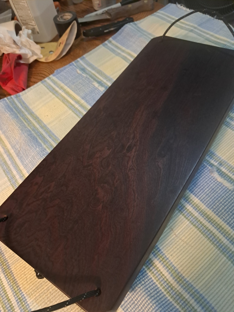 2 BLADE CAMP SET WITH BOARD, ONE OF A KIND CUSTOM