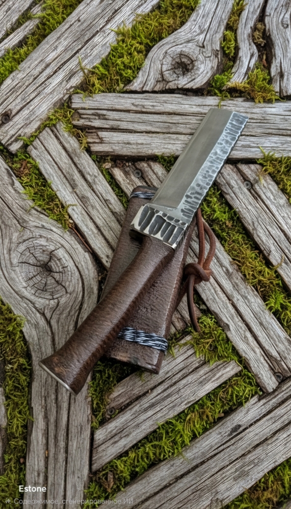 Hand Forged80CrV2 Left Cleaver (170x50mm)- Left Hand Grind-Jute Micarta & Ash Wood Sheath-Blacksmith Certified (57-59HRC)