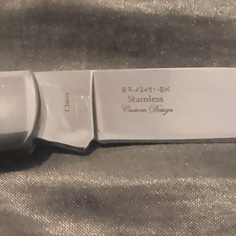 Elk Ridge Pocketknife 1-Blade Lockback Clip Point 6.5\" Overall 